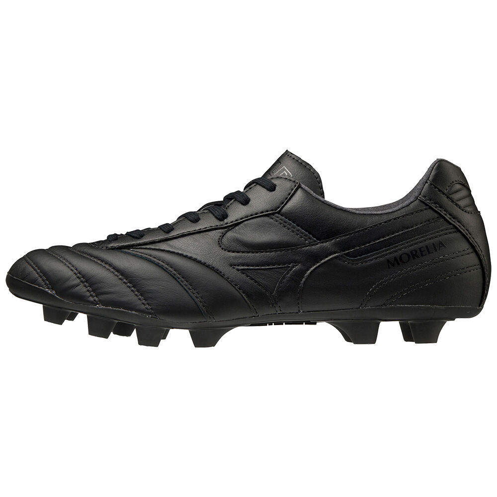 Mizuno Morelia II Elite Férfi Focicipő Fekete VPX725081